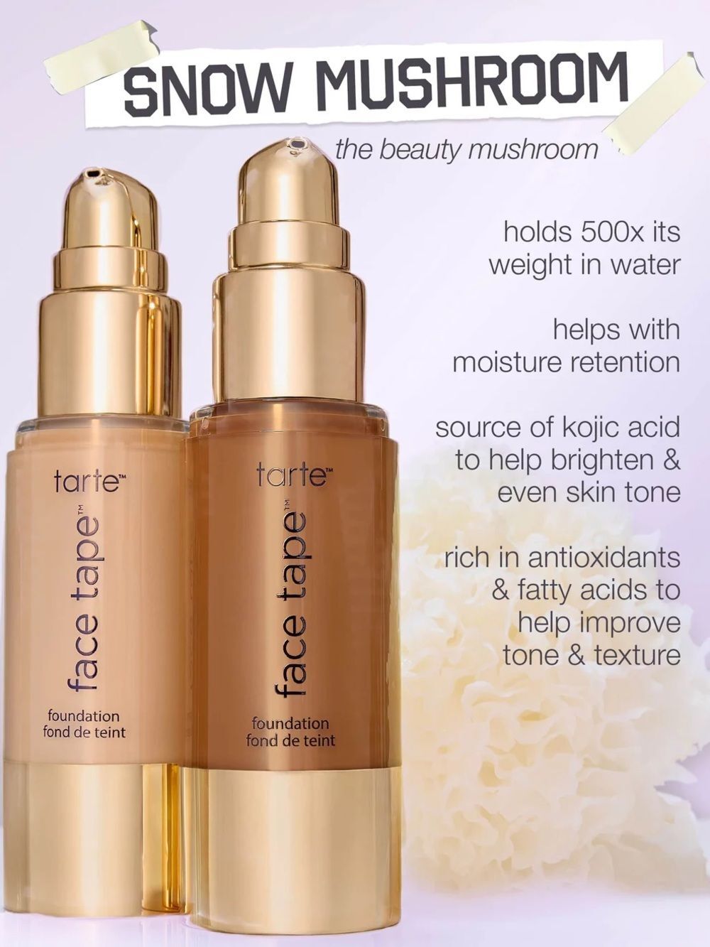 Tarte Double Duty Face Tape Foundation 22B LIGHT BEIGE Matte Full Coverage NEW - Picture 7 of 7
